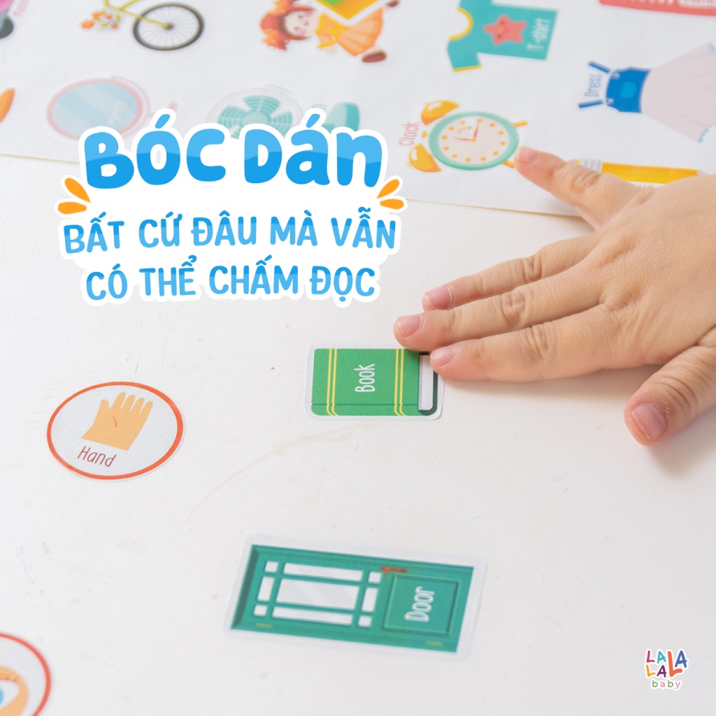 Bút chấm đọc song ngữ Lala Magic Pen - Ảnh 5