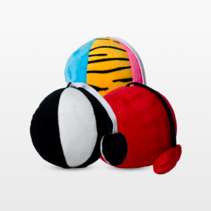 Bóng vải cho bé Xúc Xắc vui nhộn Lalala baby đồ chơi hình khối kích thích thị giác cho trẻ sơ sinh